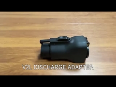 Adaptador de carga del vehículo J1772 Enchufe de conector Ev Adaptador de descarga Ev salida de descarga J1772