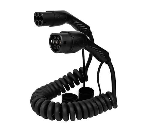 Tipo 2 Fase portátil de carga 16A 3 del cable de extensión EV del OEM/del ODM