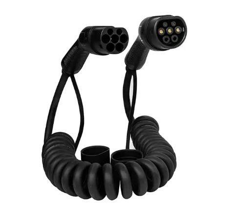 Tipo 2 Fase portátil de carga 16A 3 del cable de extensión EV del OEM/del ODM