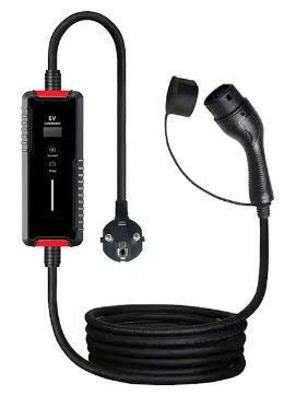 GBT 3.5KW 7KW IP65 Compacto cargadores portátiles de vehículos eléctricos resistentes a la intemperie y protección contra la corriente