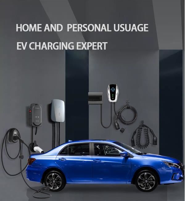 Estación de carga de vehículos eléctricos para el hogar de tipo 2