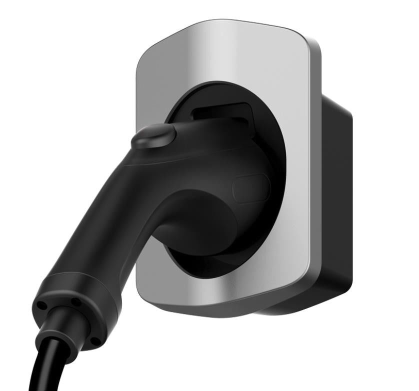 J1772 tipo - prenda impermeable montada en la pared IP54 del tenedor del enchufe del cargador de 2 EV