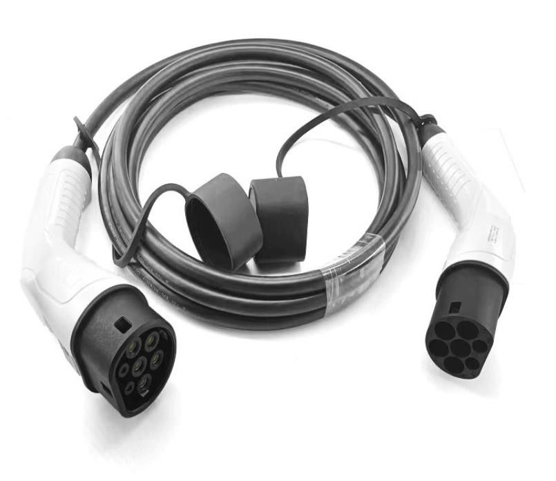 Tipo 2 modificado para requisitos particulares del cable los 5m del vehículo eléctrico al tipo 2 cable de carga de EV