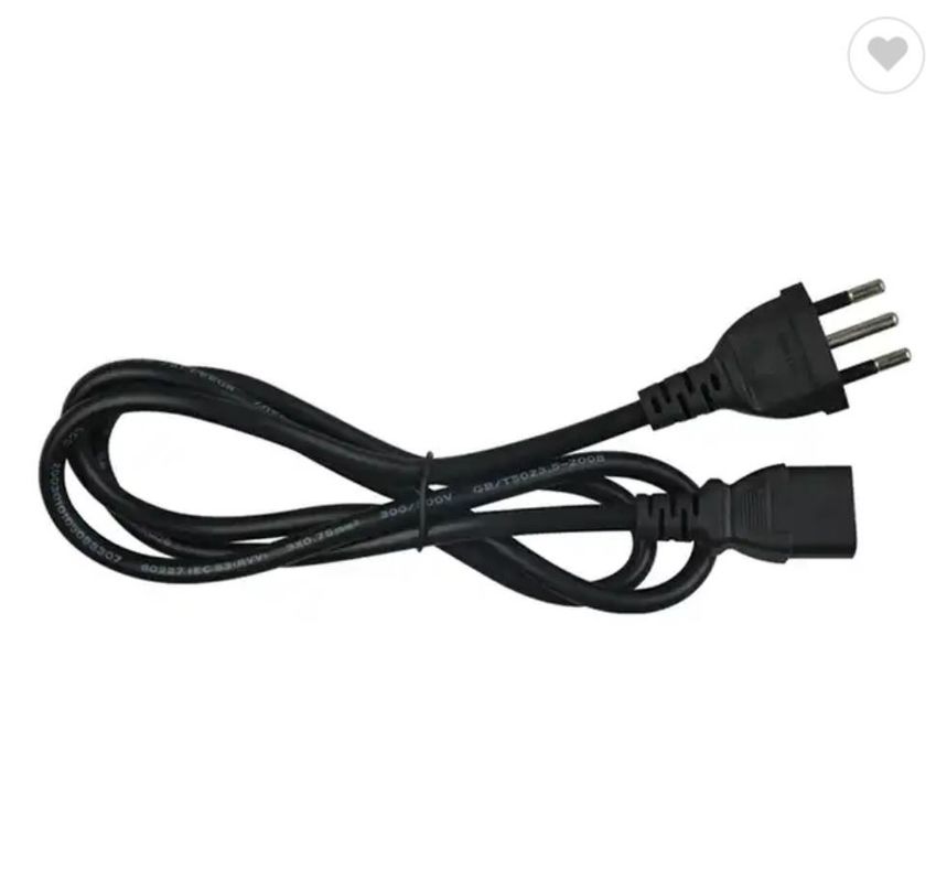 Cable de alimentación modificado para requisitos particulares del Brasil cable del cable de alimentación de CA del 1,5m/del 1,8m/de los 2m