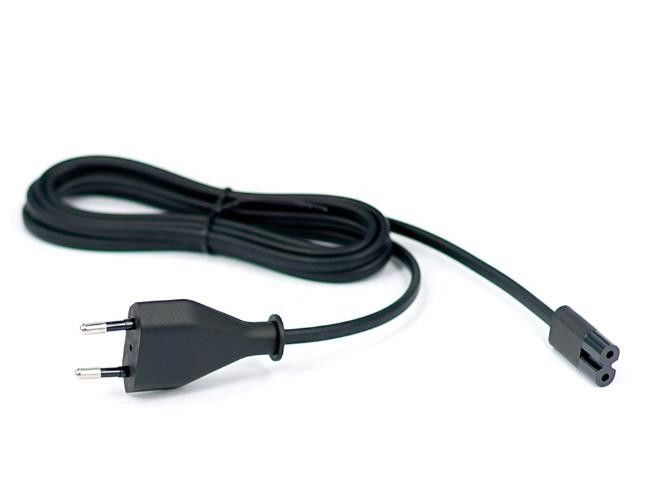 Cable eléctrico negro de América el 1,5 M cable del cable de alimentación del ordenador portátil de 3 pines