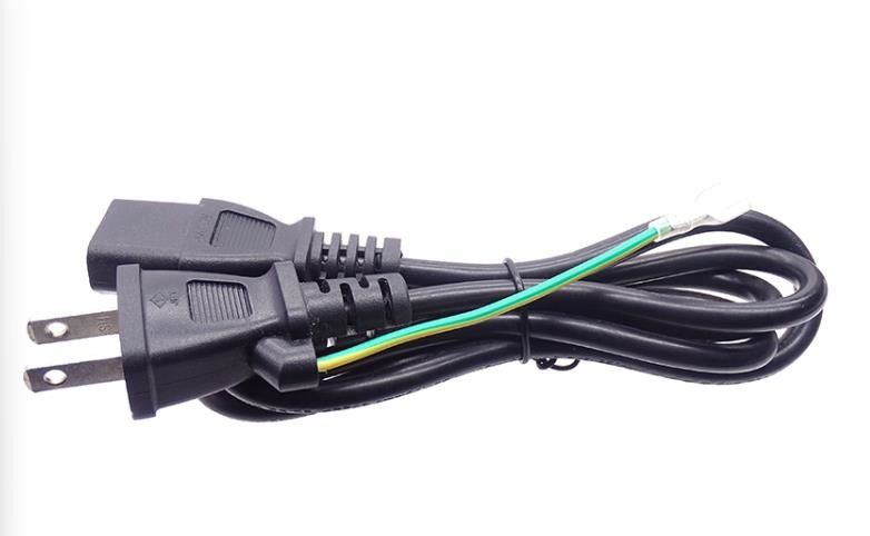Cables de alimentación internacionales de 6 pies Cables de alimentación japoneses de 125 V y 2 pines