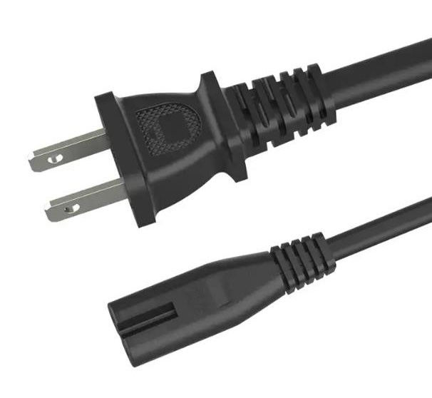 Tipo cable de transmisión de la extensión de C13 18awg del cable eléctrico de la nema Japón del PVC