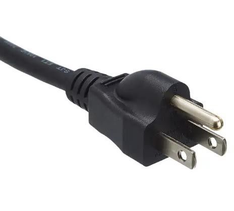 Los cables eléctricos del IEC LOS E.E.U.U. impermeabilizan 250V 3 Pin Computer Ac Power Cable