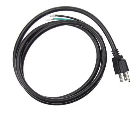 Los cables eléctricos del IEC LOS E.E.U.U. impermeabilizan 250V 3 Pin Computer Ac Power Cable