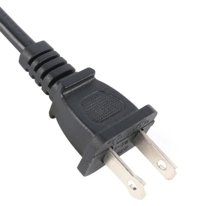 Tipo NEMA 5-15P Cable de alimentación estándar de EE. UU. Cable de alimentación de PVC de 3 pines