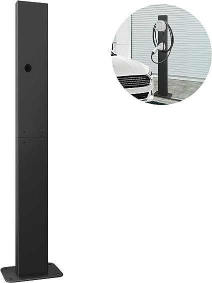 Fabrica mayorista de cargadores de vehículos eléctricos pilar de acero soporte montado en el suelo estaciones de carga soporte columna