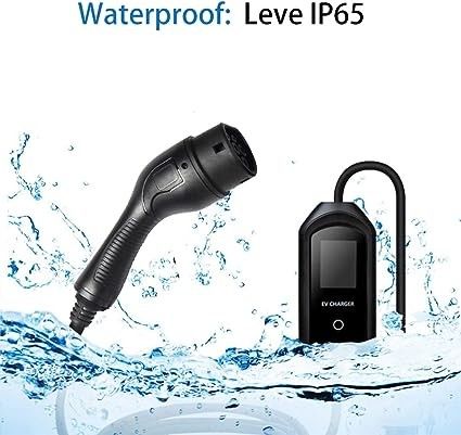 GBT 200-250V Nivel 2 3.5KW 7KW Cargador rápido portátil A prueba de polvo 5M 7M 10M