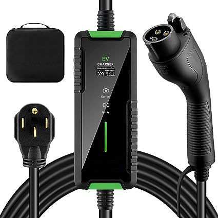3.5KW 7KW cargador de EV caja de pared portátil de nivel 1 cargador de EV 32 Amp montaje de pared