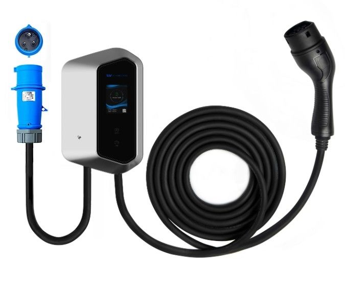 Tipo 2 AC 16A 32A Estación de carga rápida para automóviles eléctricos 250-480v