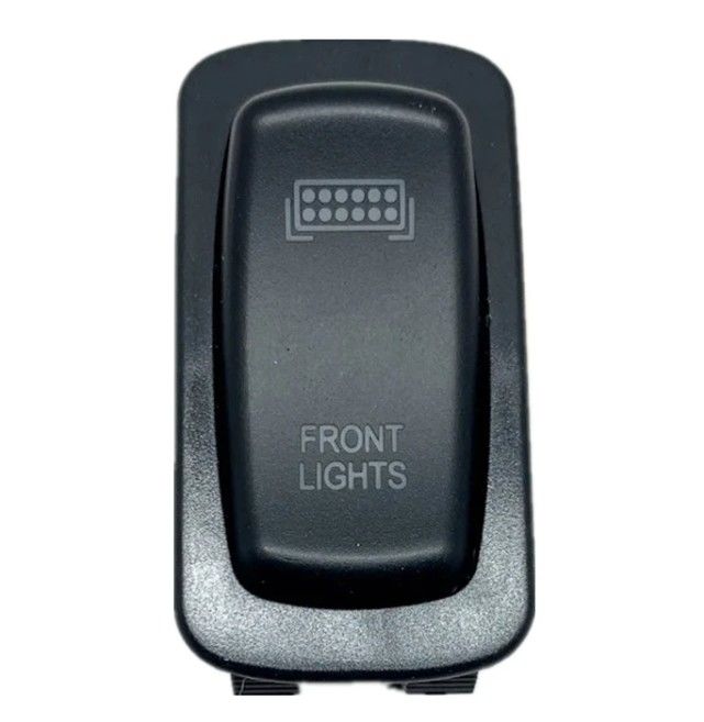 Interruptor de rocker de automóvil estilo Carling 12v 20a 24v 10a Cobertura roja Luz LED roja Tablero de instrumentos de mando Advertencia de emergencia de peligro