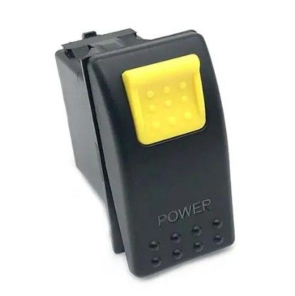 Dc 24v 10a 20a Safety Rocker Switch Car Boat Marine Toggle Impresión láser 12v