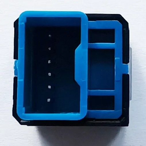 Logotipo personalizado DC 12V 3A CAMARA INVERSA LED Conmutador de botón para Toyota Square Landcruiser Prado
