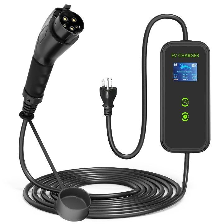 Tipo 1 SAE J1772 16A 32A 40A Cargador EV portátil con certificaciones UL&CE&FCC&ROHS
