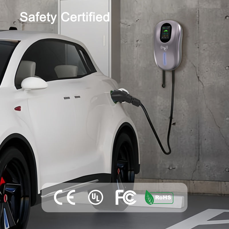 J1772 Cargadores para vehículos eléctricos de pared de 11 kW Cargador para automóviles eléctricos de tipo 1