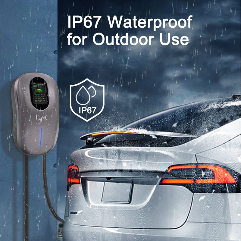 J1772 Cargadores para vehículos eléctricos de pared de 11 kW Cargador para automóviles eléctricos de tipo 1