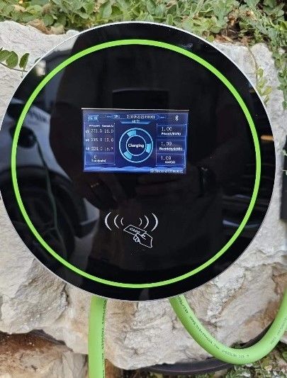7kw 11kw 22kw AC EV Cargador tipo 2 Wallbox Estaciones de carga de vehículos eléctricos rápidos para automóviles