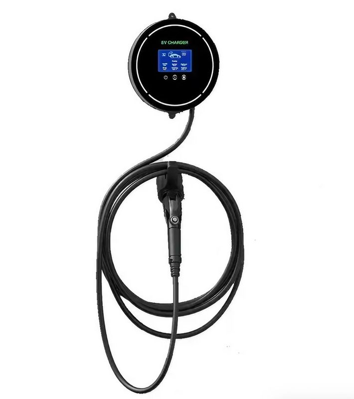 7kw 11kw 22kw AC EV Cargador tipo 2 Wallbox Estaciones de carga de vehículos eléctricos rápidos para automóviles