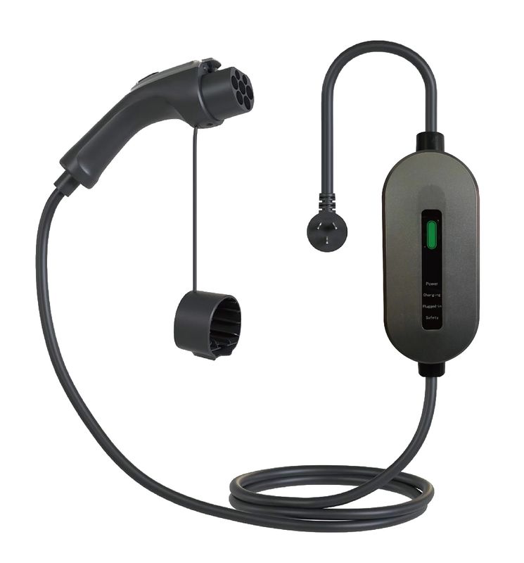 16A 32A Cargadores de vehículos eléctricos portátiles Tipo 2 Caja de cargadores de automóviles eléctricos IP55