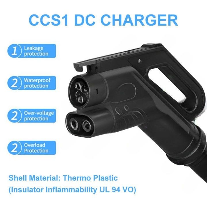 IEC CCS COMBO1 EV pistola de carga DC 150A conector de enchufe DC adaptador de cargador rápido