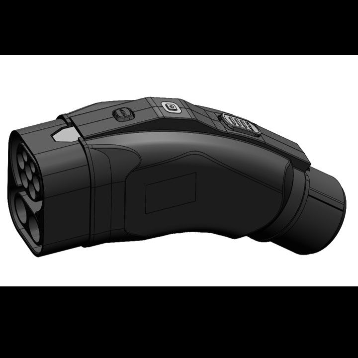 125A DC MAX 500V CCS2 a CHAdeMO Adaptador de CC rápido 50kw / 62.5kw / 100kw