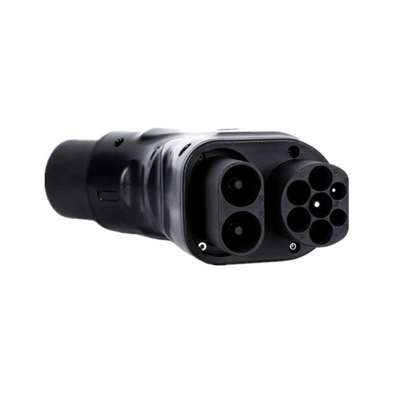 Adaptador CCS2 a GBT Adaptador de cargador CC 200A conector GB/T enchufe de carga rápida para vehículos eléctricos