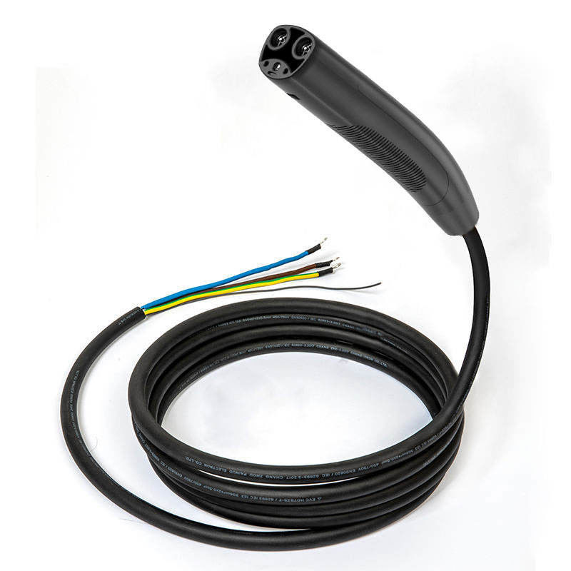 Tesla NACS enchufe 5M 7m 10m Cable SAE J3400 enchufe abierto EV Cable de cargador de pistola