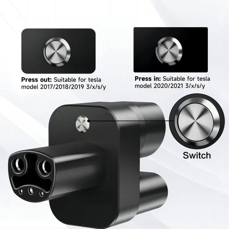 Adaptador CCS2 para Tesla Para Tesla, cargador de coche cargador de EV Adaptador Tesla CCS Combo 2