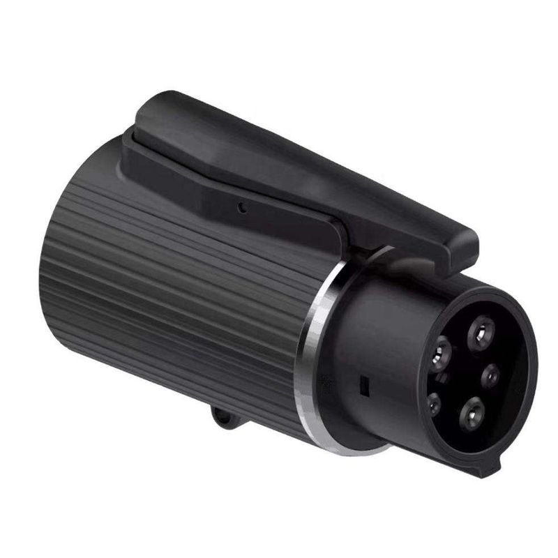 240v Tipo 1 para el adaptador de Tesla 60a J1772 Adaptador portátil de cargador AC EV para automóviles Tesla