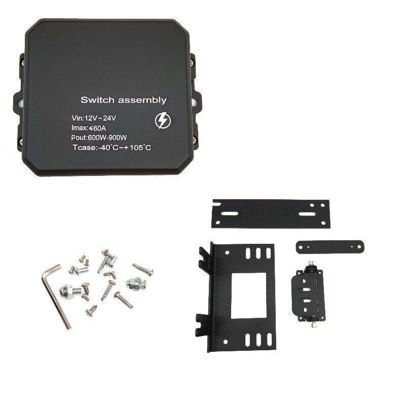 4 Panel de interruptor automotriz de banda para pantalla RGB de barra de luz LED universal apagable
