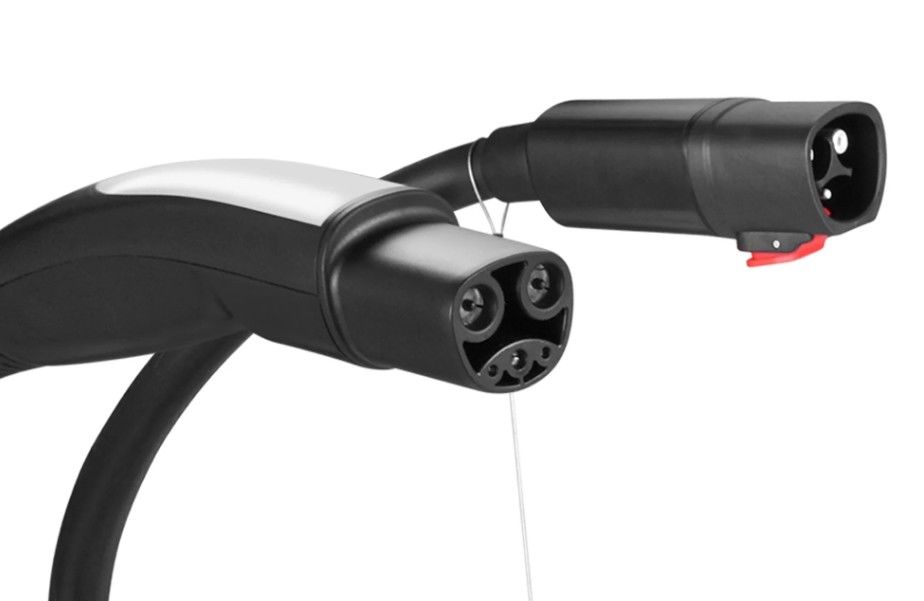Cargadores eléctricos portátiles inteligentes de Tesla NACS EV 240V AC 16A/32A/40A SAE J3400 Cargador para automóviles eléctricos para el hogar