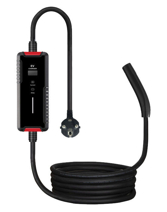 Cargadores eléctricos portátiles inteligentes de Tesla NACS EV 240V AC 16A/32A/40A SAE J3400 Cargador para automóviles eléctricos para el hogar