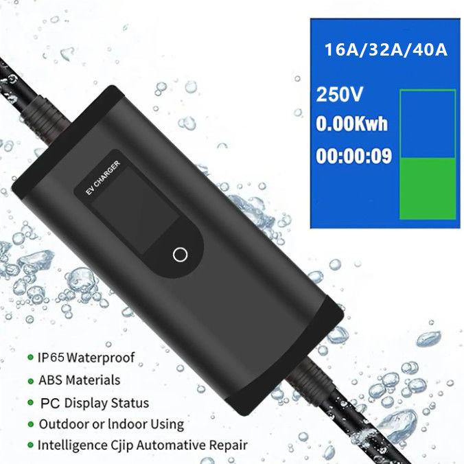 NUEVO 32A 7kW GBT EV cargador Vehículo eléctrico Estación de carga rápida EVSE Cargador EV portátil