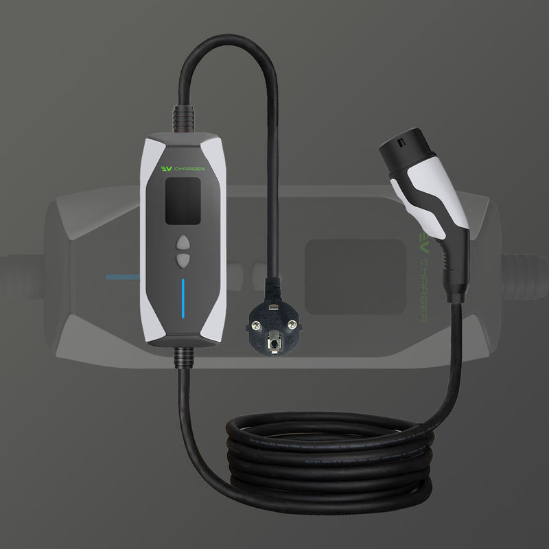 16A 3.5KW 32A 7KW EV portátil 240V Tipo 2 Cargador de EV portátil de nivel 2 para el hogar para automóviles EV