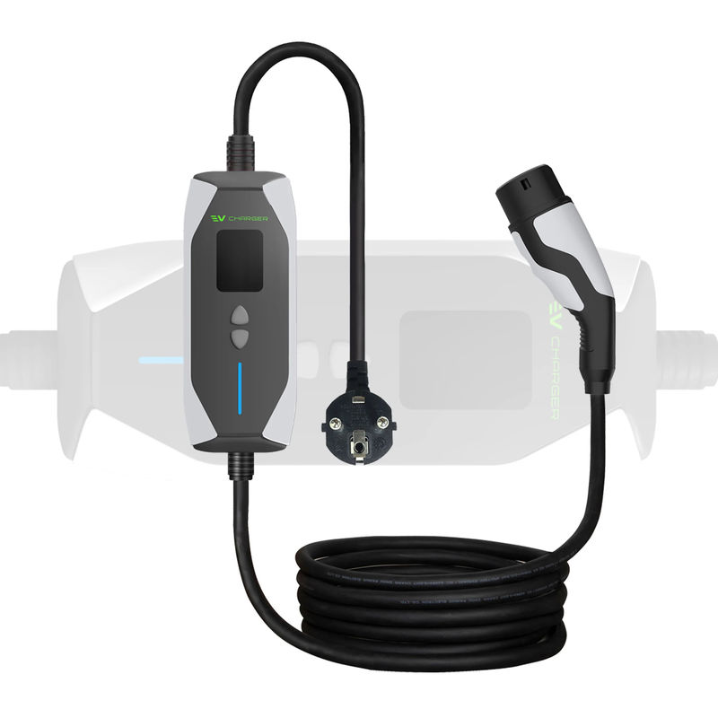 16A 3.5KW 32A 7KW EV portátil 240V Tipo 2 Cargador de EV portátil de nivel 2 para el hogar para automóviles EV
