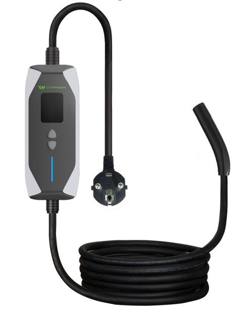 Tesla NACS 9KW cargador de vehículos eléctricos potables EV Estación de carga rápida de automóviles 240V SAE J1772 cargador de vehículos eléctricos potables