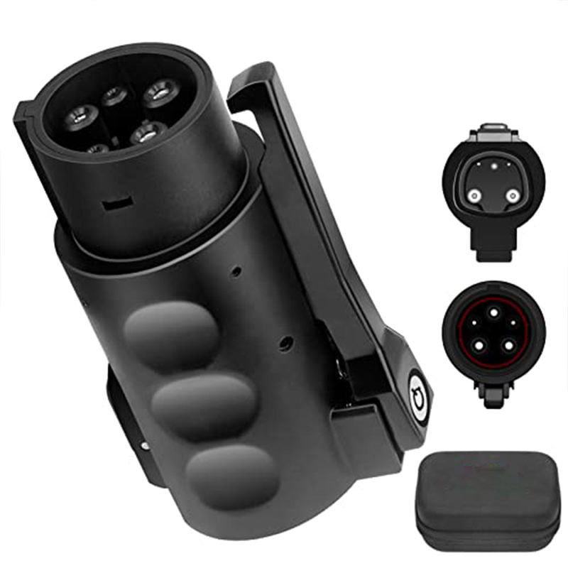 80A 240v Ac Tesla Cargador Conector Ev Adaptador Cargador Tesla A J1772 Adaptador Para Tesla