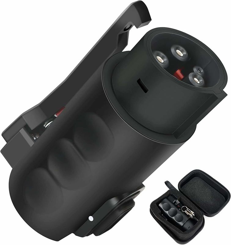 80A 240v Ac Tesla Cargador Conector Ev Adaptador Cargador Tesla A J1772 Adaptador Para Tesla