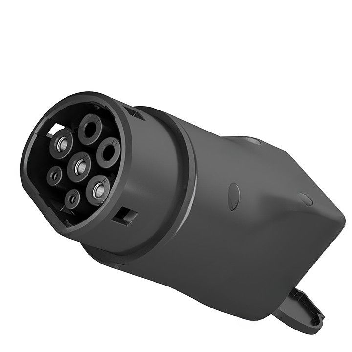 Conector V2l Ev Descarga Descarga V2l Vehículo para cargar Tipo 2 Adaptador V2L