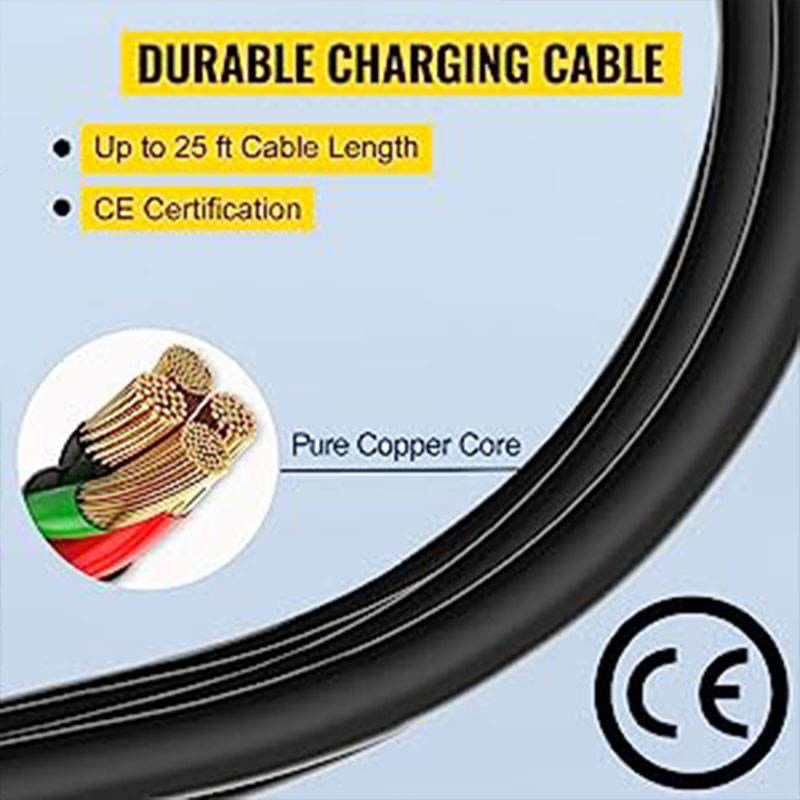 Nueva fábrica de venta directa 32A tipo 2 a Tesla EV Cargando el cable de extensión 20kw EV cargador