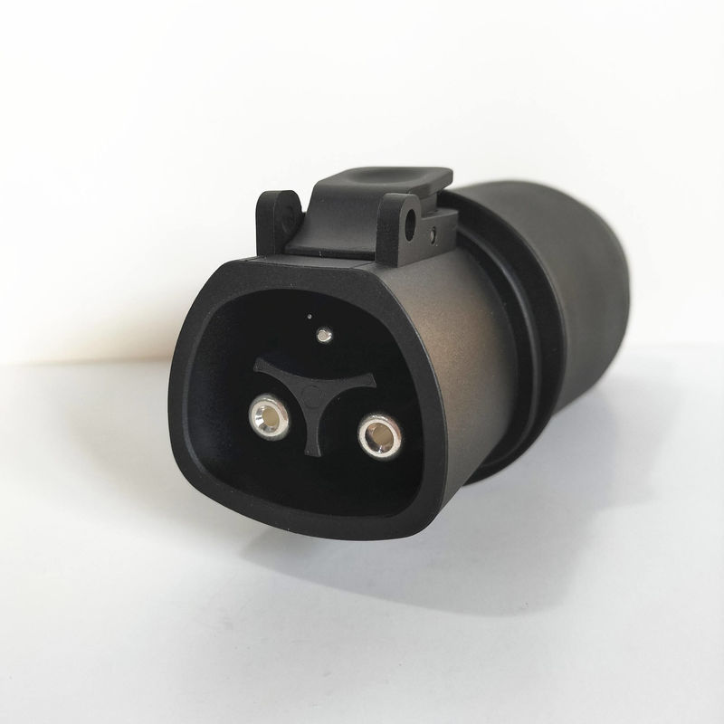 Adaptador de cargador de Tesla a Tipo 2 60A máximo Conector 14kw Ev enchufe Cargando rápido