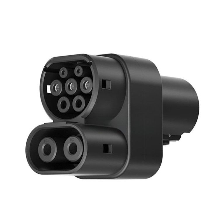 Tesla a Ccs 2 Adaptador 200A Vehículo eléctrico Dc Ev Car Charger Conector de conector de conector