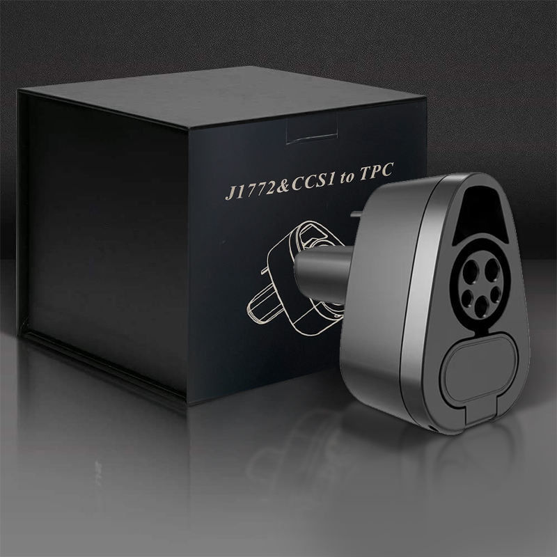 Carga rápida de CC J1772 CCS1 para el adaptador de carga de Tesla EV para el modelo S / X / 3 / Y de Tesla