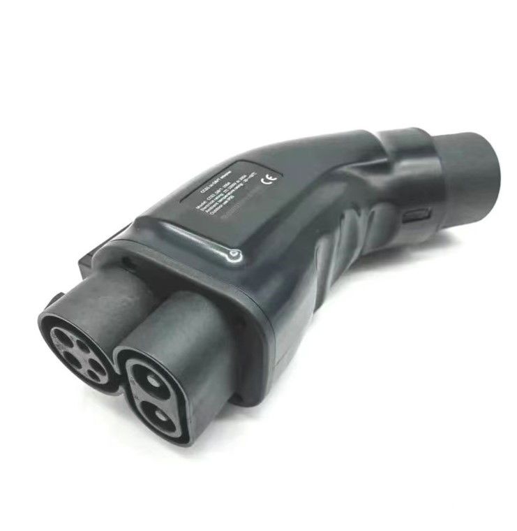 Adaptador de carga continua para vehículos eléctricos CCS1 a conector GBT