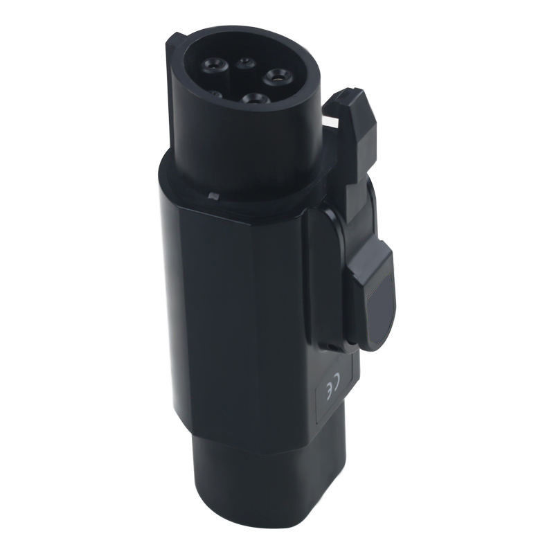 Adaptador de carga para vehículos eléctricos de tipo 2 a J1772 Conector de carga para vehículos eléctricos de tipo 1 a 2