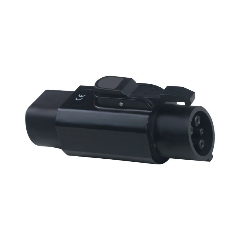 Adaptador de carga para vehículos eléctricos de tipo 2 a J1772 Conector de carga para vehículos eléctricos de tipo 1 a 2